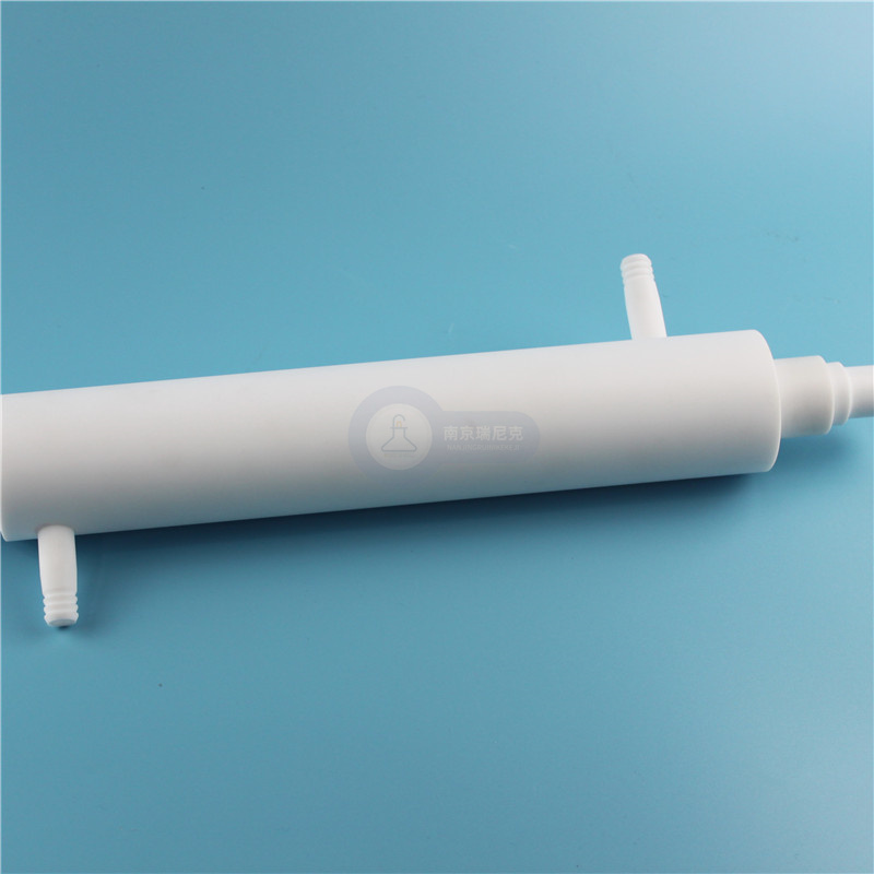 四氟冷凝管氫氟酸專用特氟龍冷凝管四氟減壓蒸餾裝置